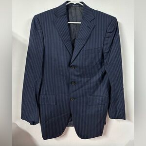 Ermenegildo Zegna 15Milmil15 Blazer Men 36US Wool Mi Sutra Switzerland Pinstripe